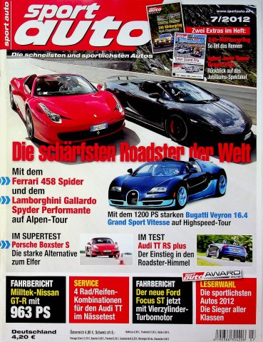 Deckblatt Sport Auto (07/2012)